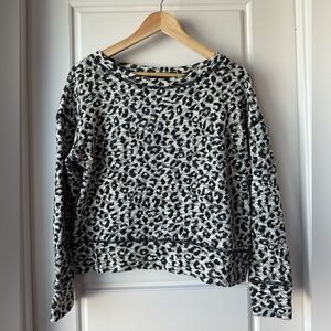 Banana Republic Cheetah Print Knit Top